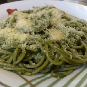 Espaguete verde